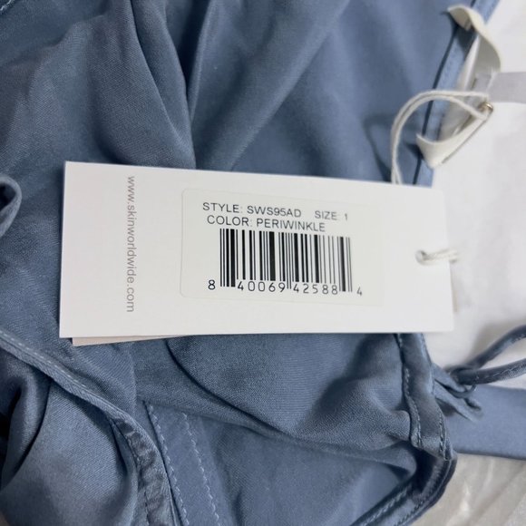Skin Terra Chemise - Size 1 - Color Periwinkle - NWT - Picture 8 of 10